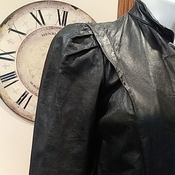 Leather craft vintage jacket - Picture 5 of 17